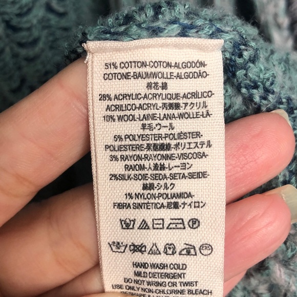 Free People Kai Pom Pom Hooded Cardigan Size XS - Picture 5 of 10